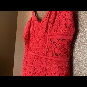 Red Lace Dress Express
